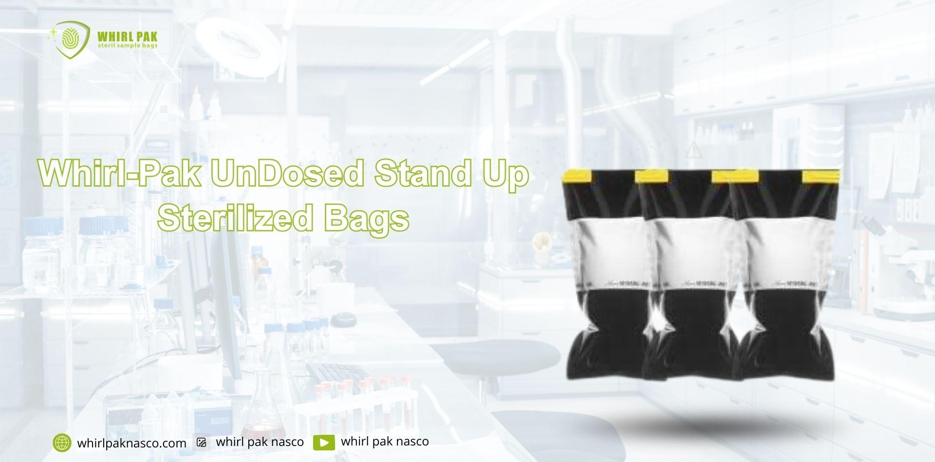 Whirl Pak UnDosed Stand Up Sterilized Bags